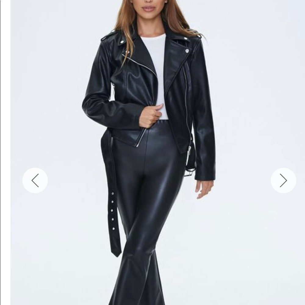 Leather jacket